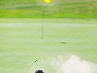 Tuesday, september 5, 2017 - Golf Club Le Betulle, BIELLA (Italy  Tuesday, september 5, 2017 - Golf Club Le Betulle, BIELLA (Italy): SCHIERGEN LAURENZ (GER) escapes from the bunker at No. 18 - Copyright © 2017 Roberto Caucino Media Content