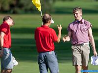 web 20170907 048325 fb  Thursday, september 7, 2017 - Golf Club Le Betulle, BIELLA (Italy): MARTIN VORSTER (RSA) thanks his opponents on the green No.18 - Copyright © 2017 Roberto Caucino